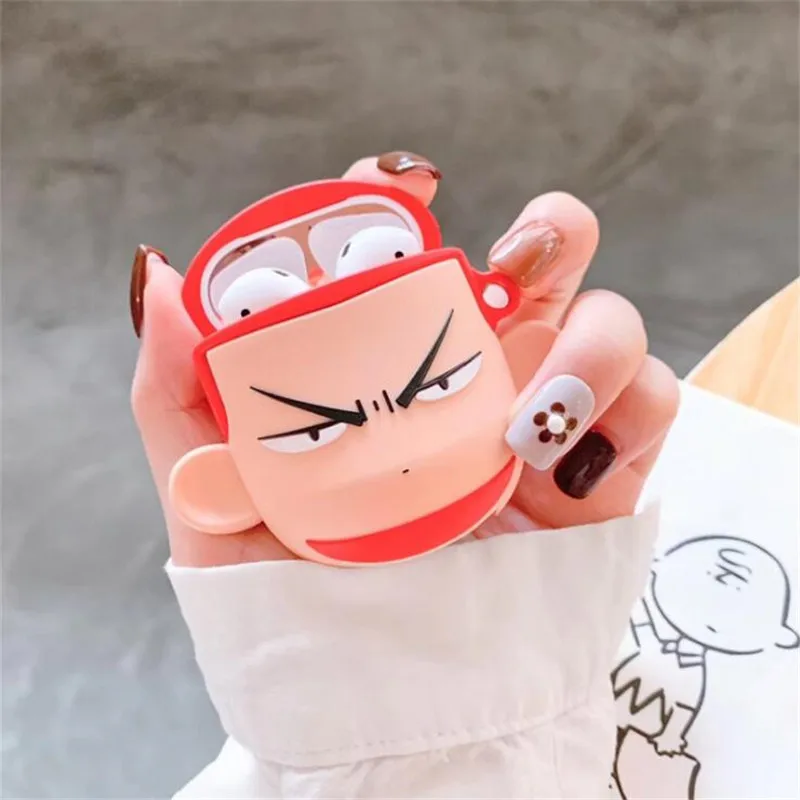 Slamdunk Sakuragi Hanamichi Airpods Сумка косплей 3D значок Bluetooth гарнитура силикагель защитная