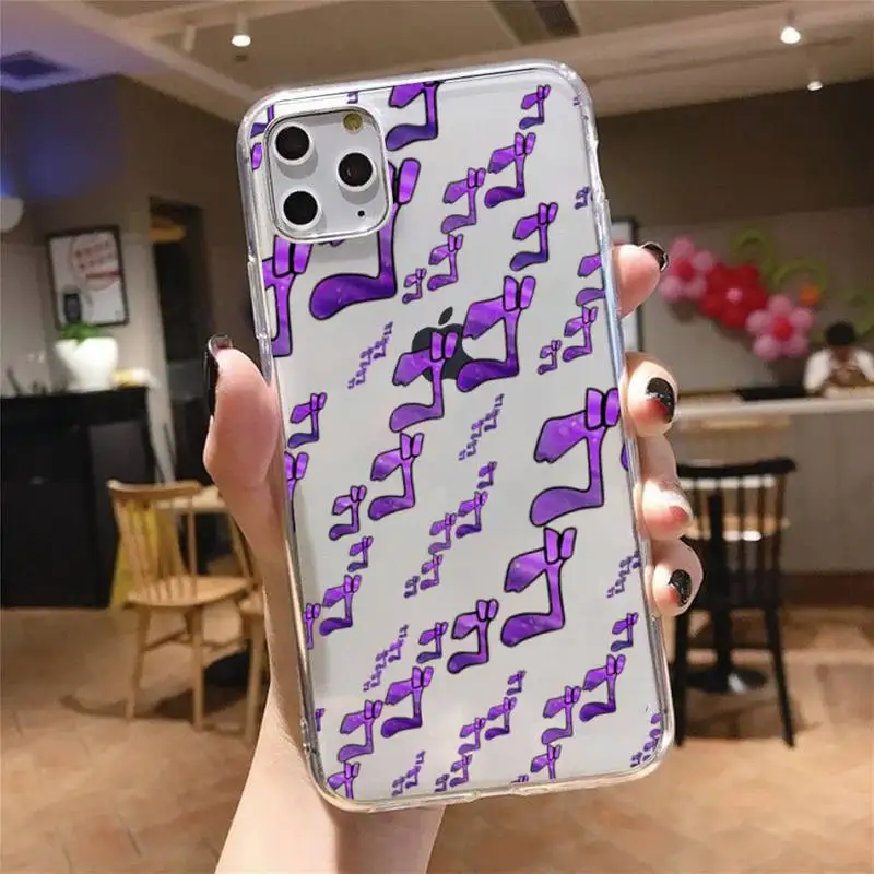 

Anime JoJos Bizarre Adventure Phone Case Transparent soft For iphone 5 5s 5c se 6 6s 7 8 11 12 plus mini x xs xr pro max