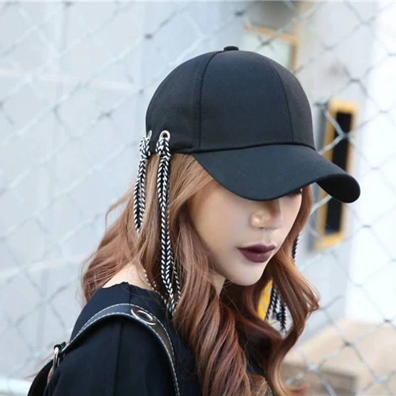 Новые модные весенне летние бейсболки Snapback черного и красного цвета из хлопка