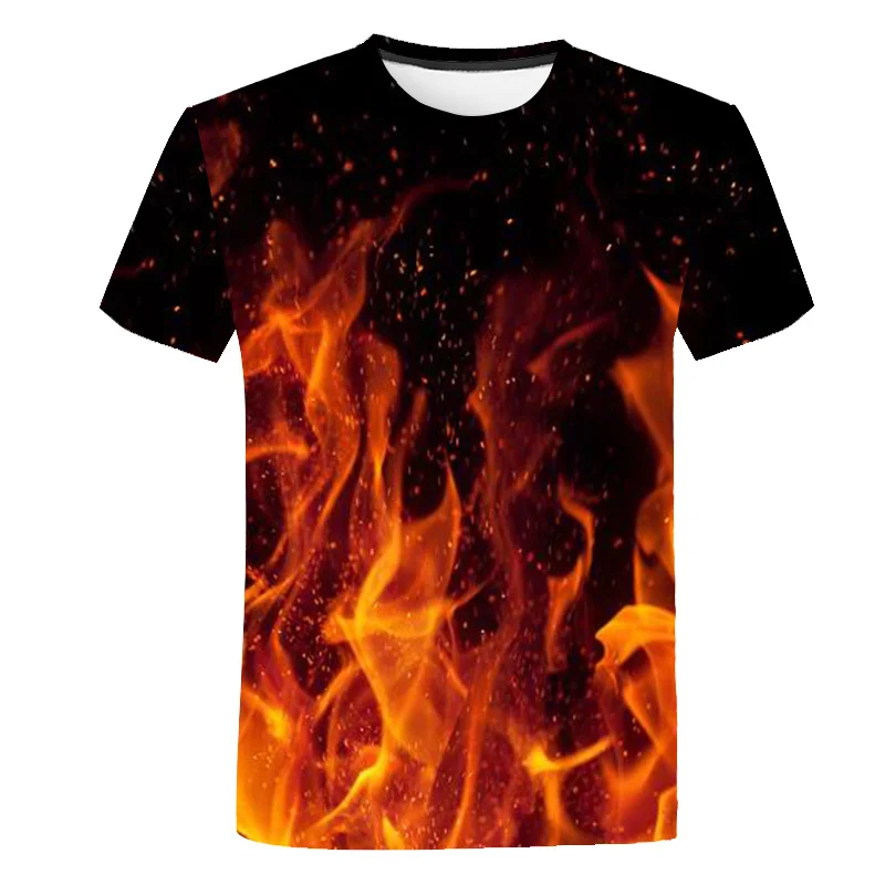 

Fashionable 2021 Boy sandgirls Handsome Children's Short Sleeve Tops 3D Printing Summer Best-selling Children's Casual T-shirt