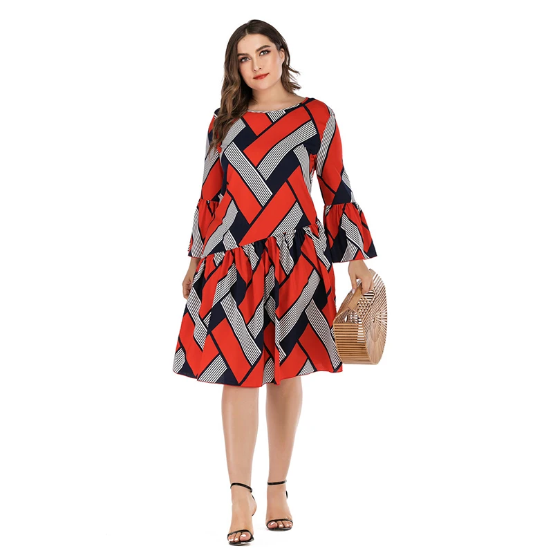 2020 весна женская одежда в полоску с длинным рукавом женское платье повседневная