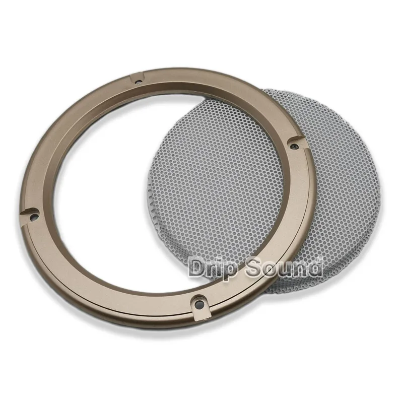 Сетчатая Крышка для автомобильного аудио динамика декоративная круглая