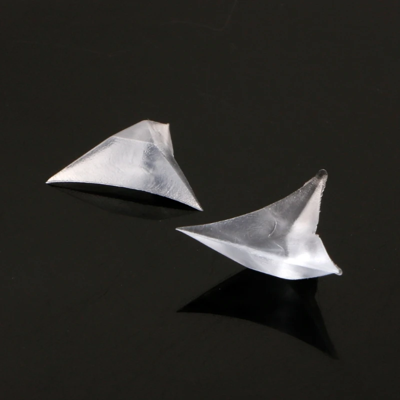 100PCS PP Clear Anti Dust Edge Triangles For Furniture Cabinet Drawer Corners | Обустройство дома