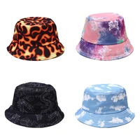 new colorful printing pattern fisherman hat trend men women street basin hat outdoor sunscreen cap wholesale spring summer