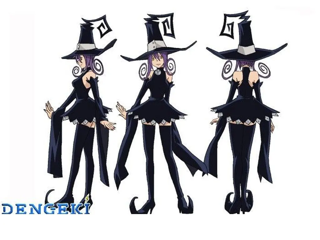 Аниме Soul Eater Блэр Косплей черное платье Косплей Костюм Хэллоуин