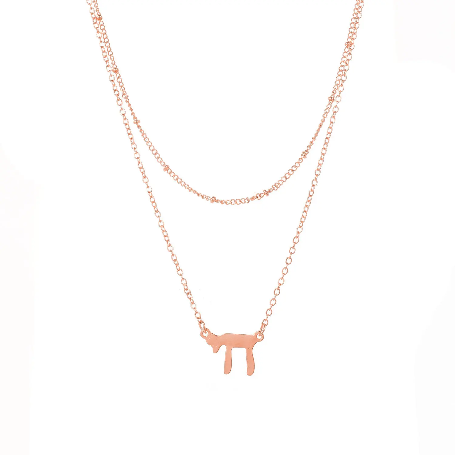 Женское Двухслойное ожерелье с кулоном в виде собаки XL136 | Украшения и аксессуары