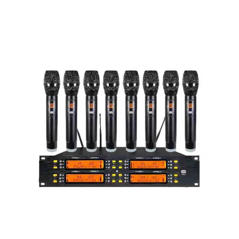 MiCWL Professional UHF 400 Channel Wireless 8 DJ Karaoke Handheld Microphone System Stage Studio Home Singing Speech Mics
MiCWL Professional UHF 400 Channel Wireless 8 DJ Karaoke Handheld Microphone System Stage Studio Home Singing Speech Mics