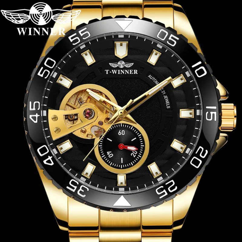 Победитель автоматические механические мужские наручные часы Военные