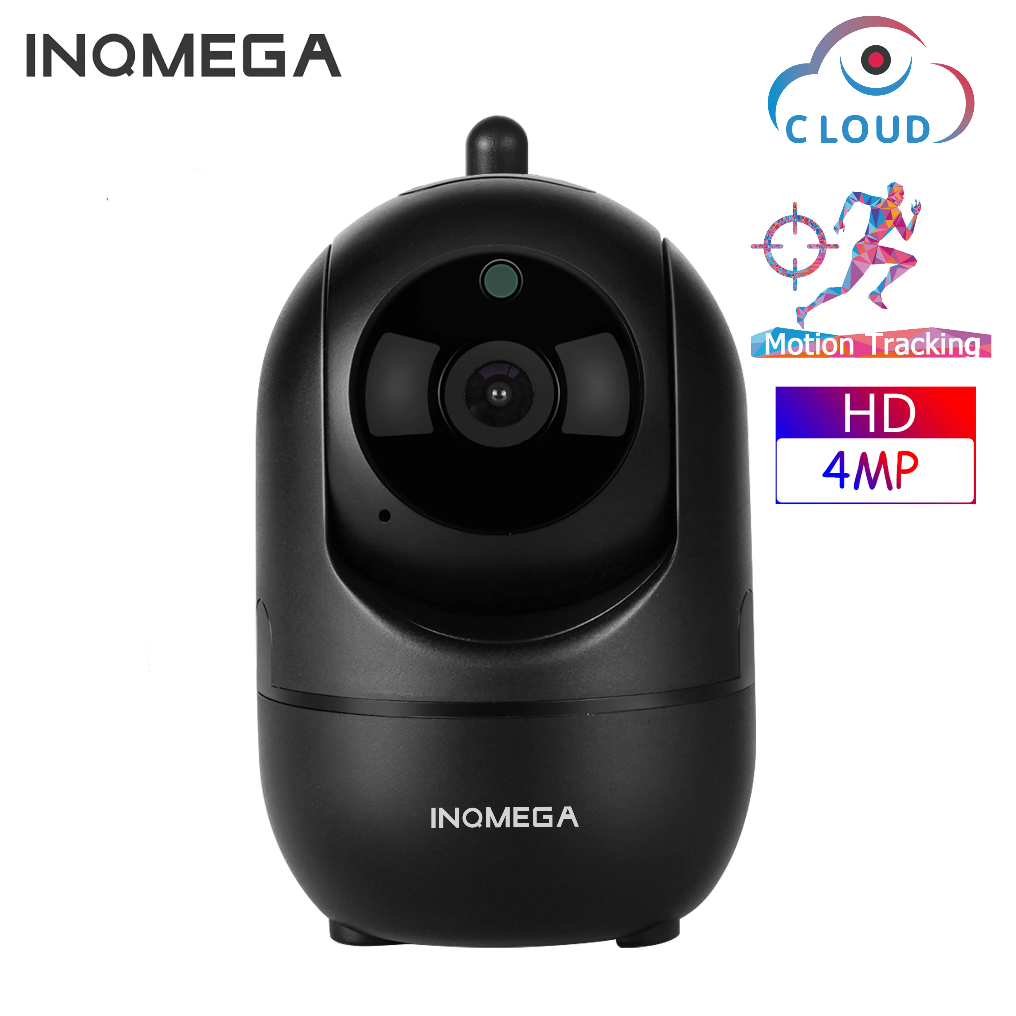 

INQMEGA HD 4MP Cloud Wireless IP Camera Intelligent Auto Tracking Of Human Home Security Surveillance CCTV Network Wifi Camera