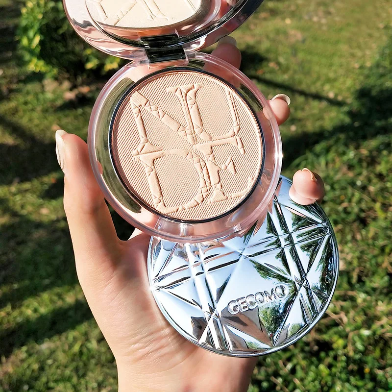 Натуральный Цвет макияж пудра матовый прессованный консилер с эффектом румян