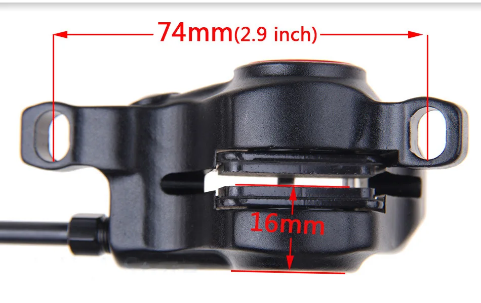ZOOM HB-875 bicycle brakes caliper colored mountain bike brakes bike caliper Disc Brake Hydraulic Disc Brake bike brake
