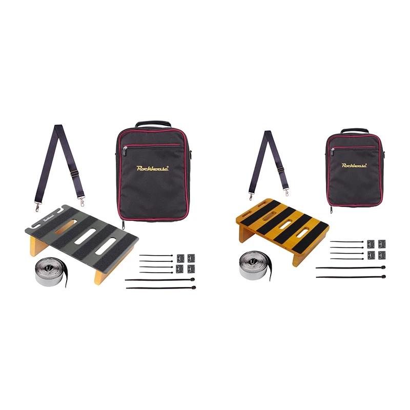 

Rockhouse Guitar Effect Pedal Board Effects Pedalboard Mini with Guitar Pedal Hand Bag Handcase