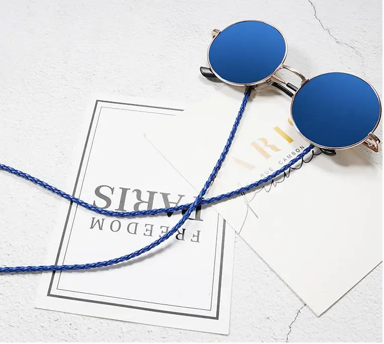 

PU Twist Rope Glass Chain Color Cords Reading Glasses Chain Fashion Women Sunglasses Accessories Lanyard Hold Straps