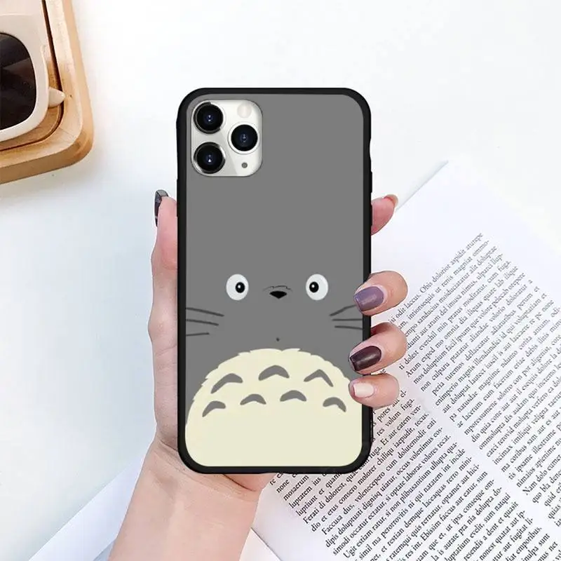 

Anime Spirited Away toroto Phone Case for iPhone 11 12 pro XS MAX 8 7 6 6S Plus X 5S SE 2020 XR mini