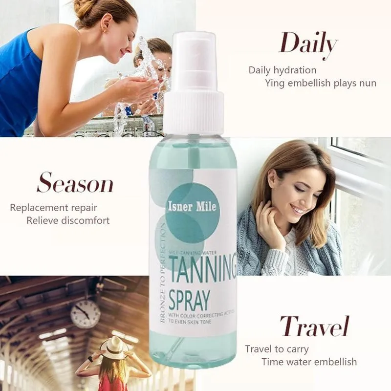 100 мл для загара эссенция спрей увлажнение кожи крем с эффектом автозагара 1 шт.