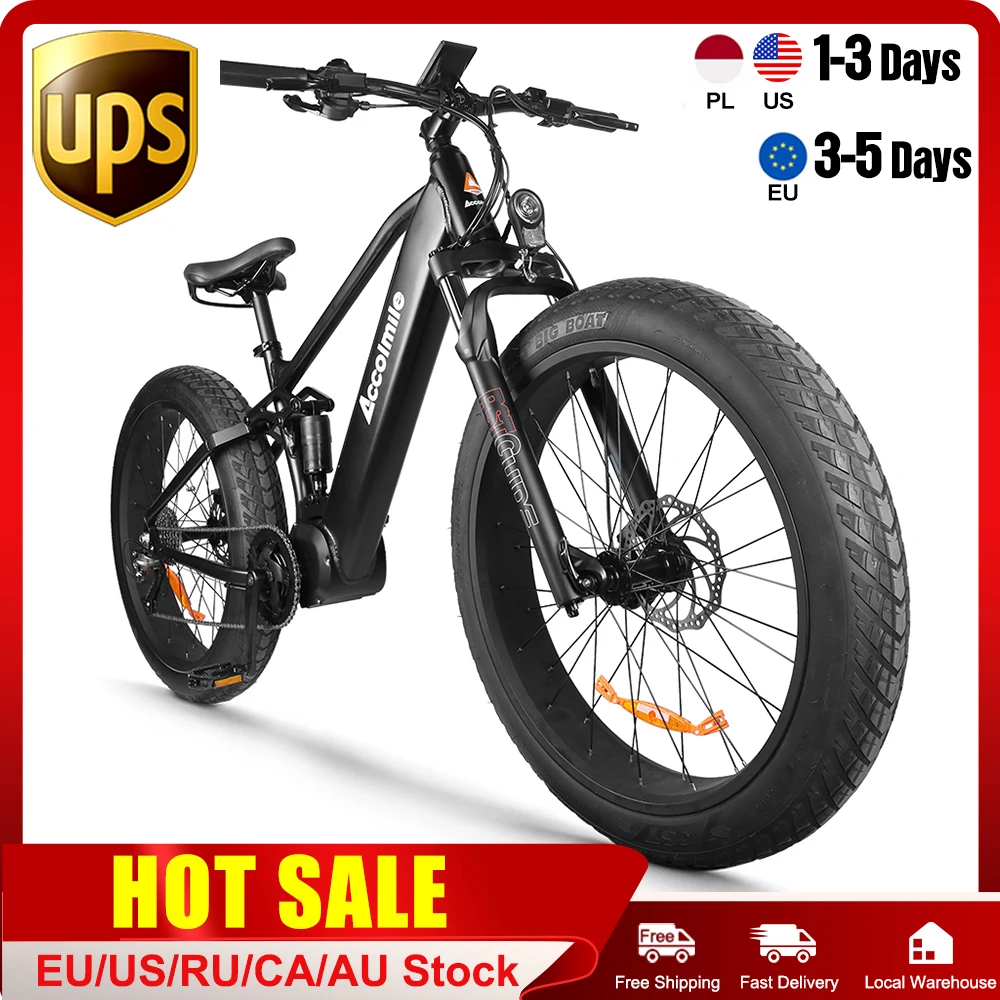 Kaufen Bafang 1000W 9 Geschwindigkeit 26x 4,0 Fett Bike Mountainbike Schnee Fahrrad Schock Suspension Gabel Kostenloser Lieferung Europa Fahrrad Keine Steuer