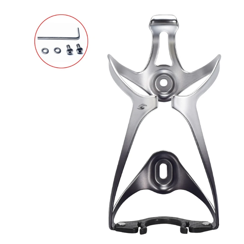 

T5ED Water Bottle Holder Aluminum Alloy Colorful Bicycle Water Bottle Cage for All Types of Bikes, Fits Most Road Cycling MTB