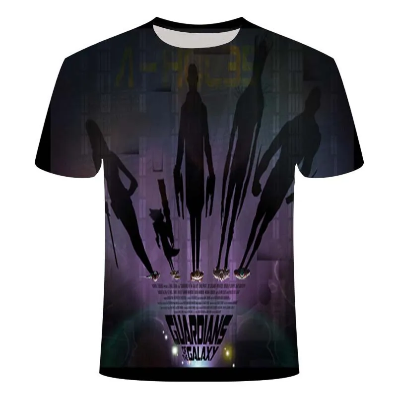 Последняя 3D футболка с короткими рукавами Мужская мужская аниме изображением