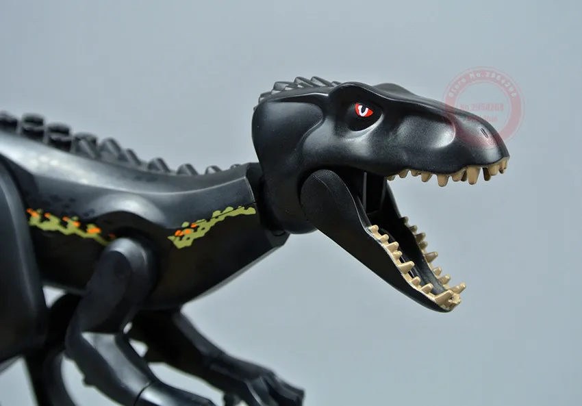 Indoraptor Rampage Lockwood Estate House подходит для Юрского периода Мир Город динозавр парк