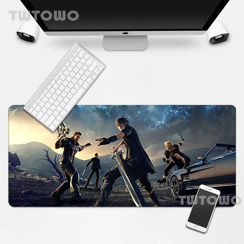 Final Fantasy мои любимые компьютерные большой Размеры Мышь Pad прекрасный натуральный