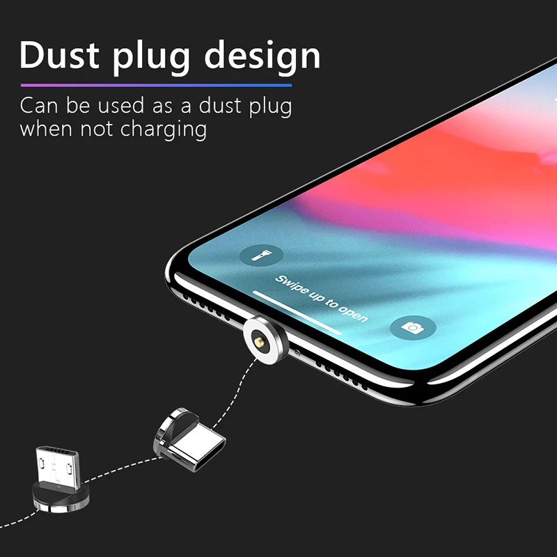 Магнитное зарядное устройство 3 в 1 док-станция для Iphone 7 8 XR XS Max Samsung Xiaomi Huawei