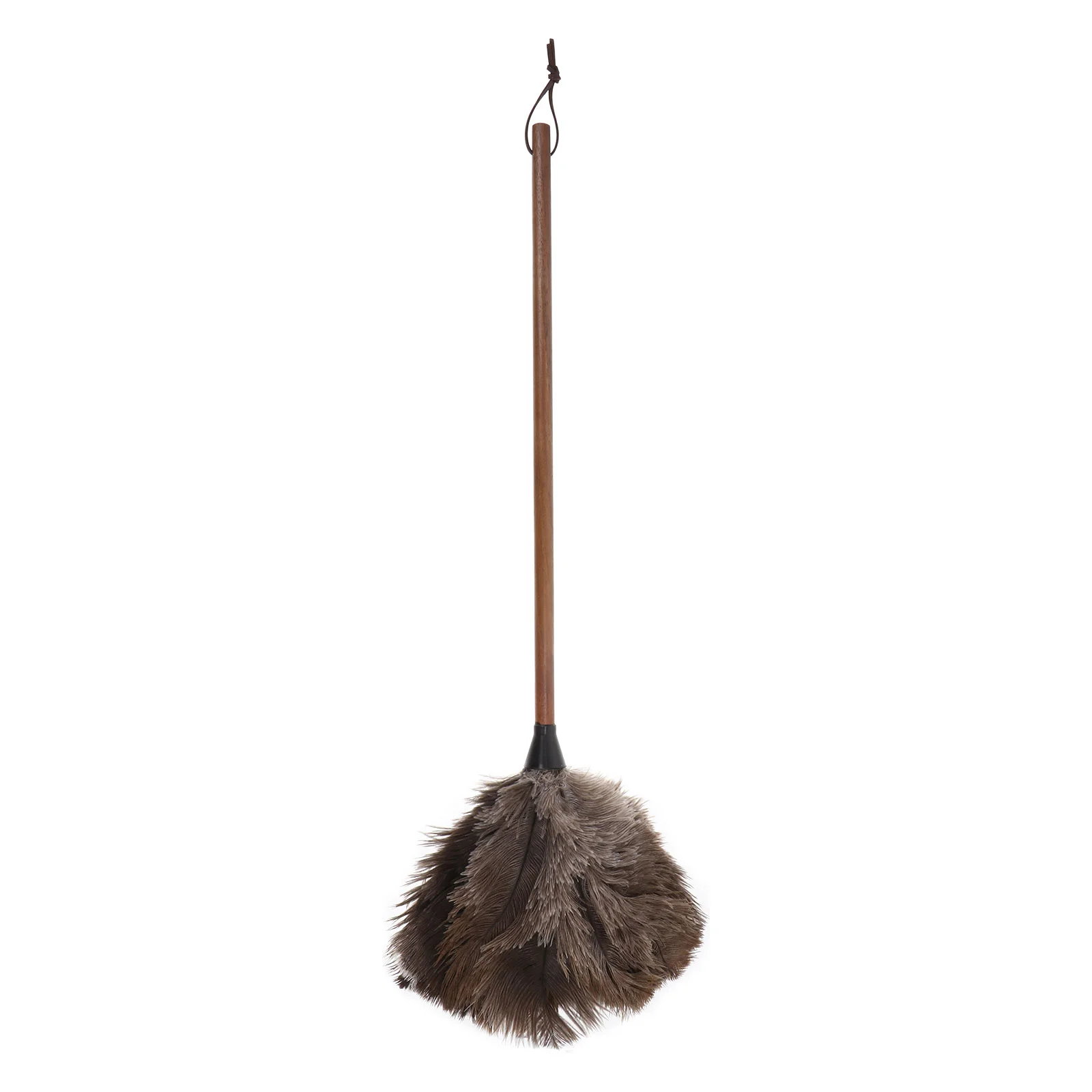 

1Pc Long Handle Duster Feather Duster Dust Cleaning Tool (Brown)