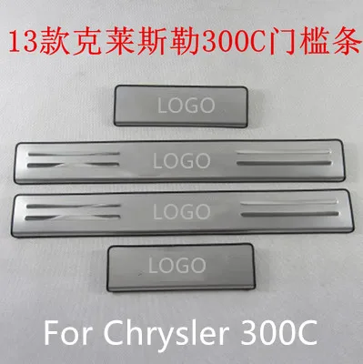 

Накладка на порог из нержавеющей стали для Chrysler 300C 2011-2015