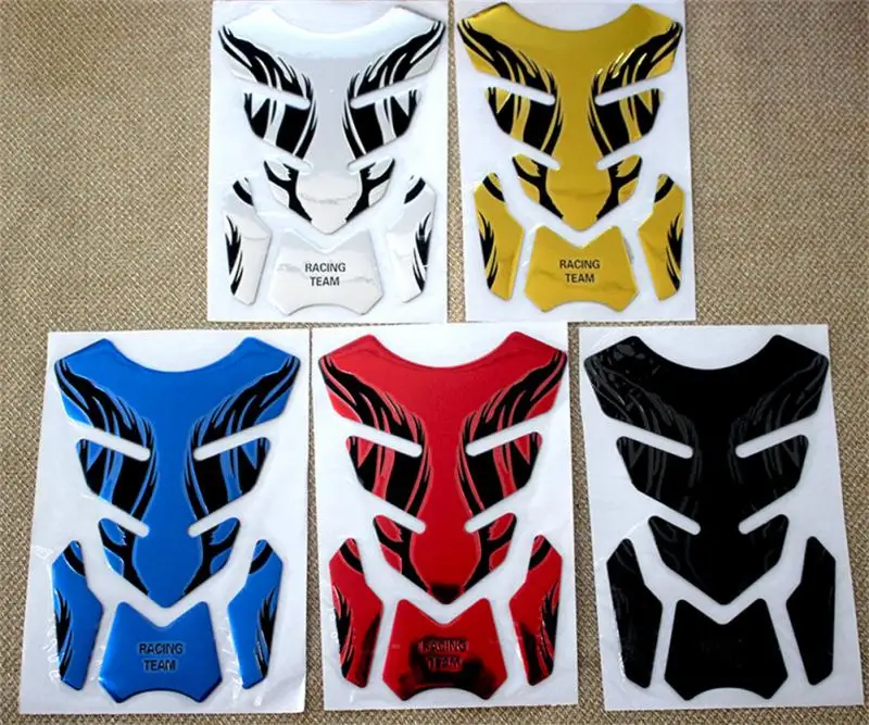 Мягкая резиновая 3d-наклейка с рисунком рыбы и пламени | Автомобили мотоциклы