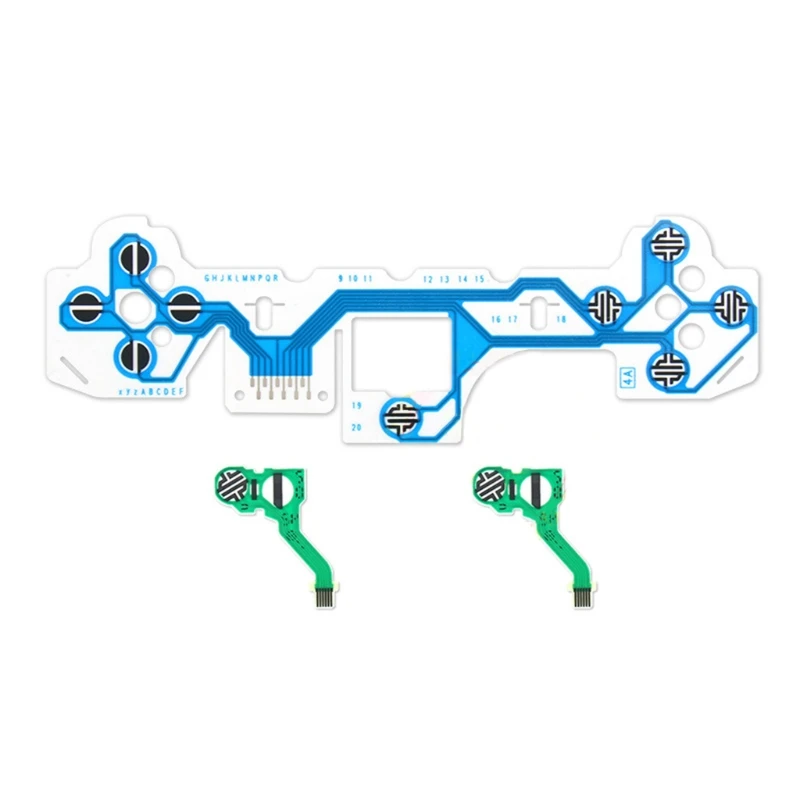 

LR кнопки перекрестные клавиши функциональная печатная плата для PS5 проводящая пленка для контроллера пленка клавиатура гибкий кабель
