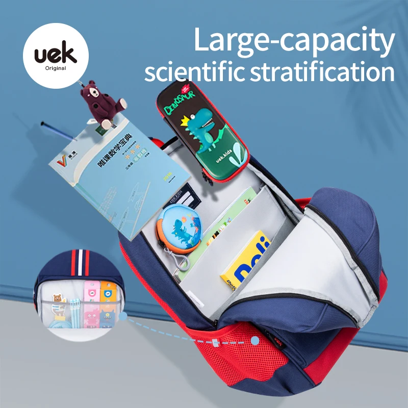 Рюкзак Uek для мальчиков большой школьный рюкзак девочек нейлоновый учеников