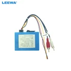 2-канальный RCA аудио AUX-вход LEEWA для большинства усилителей оптического волокна, декодер, конвертер, подходит для BenzBMWAudiPorsche