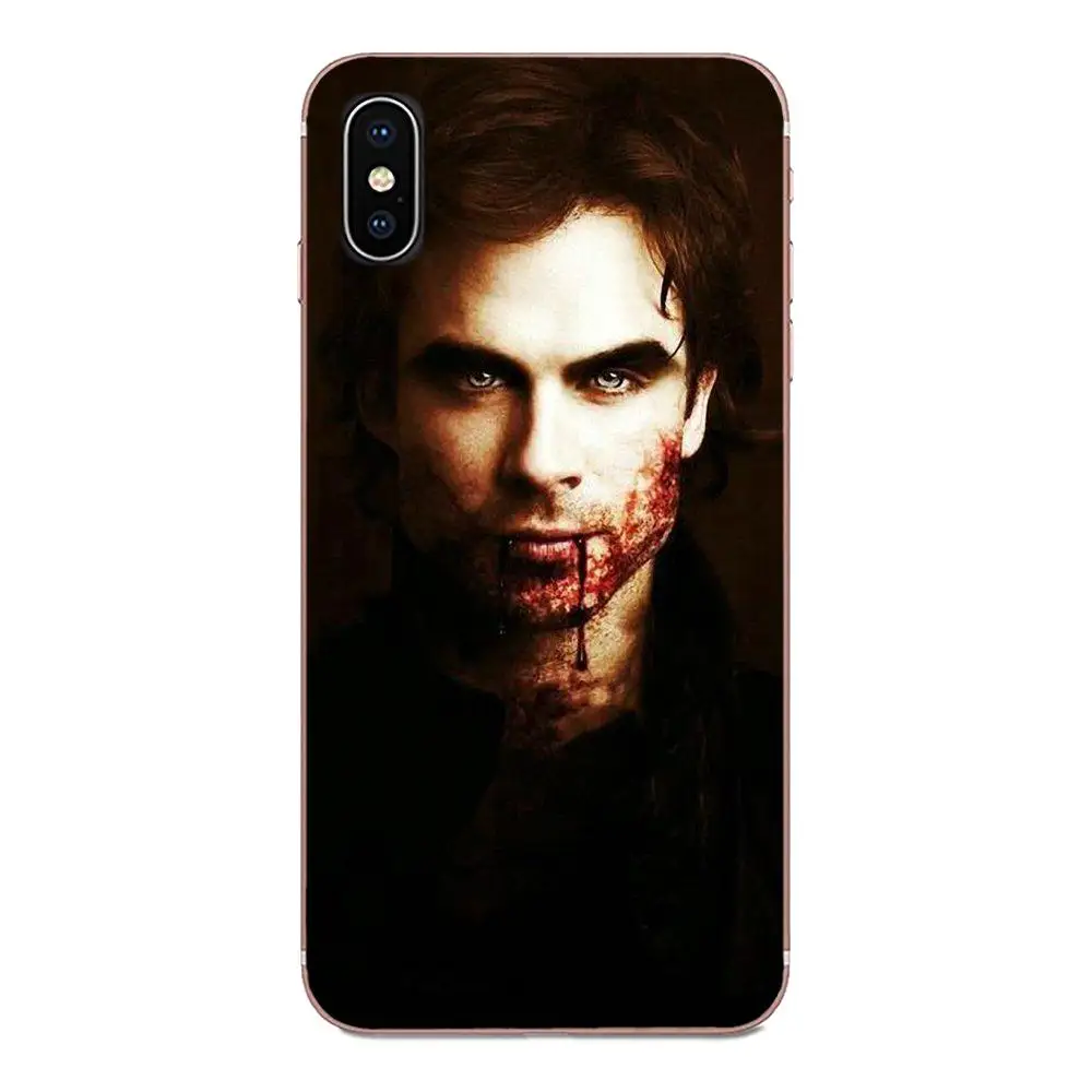 Мягкий чехол &quotДневники вампира&quot для Motorola G G2 G3 G4 G5 G6 G7 Plus Xiaomi Redmi Note 8 8A 8T 10 K30 5G