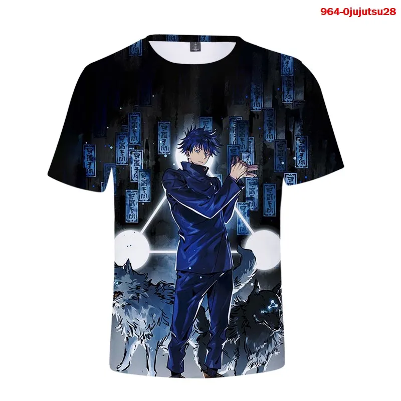 

3d T Shirt Anime Jujutsu Kaisen Print Summer New Short Sleeve Fashion Hip Pop Streetwear Cool Tshirts Women Jujutsu Kaisen Tops