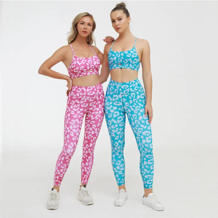 

2019 yoga sets exercise seamless Yoga sets fitness female women yoga set sports bra workout leggings