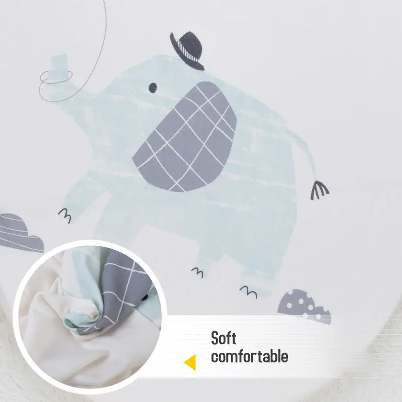 Простыня для детской кровати sabanas para cuna de Baby cute покрывало матраса чистый хлопок