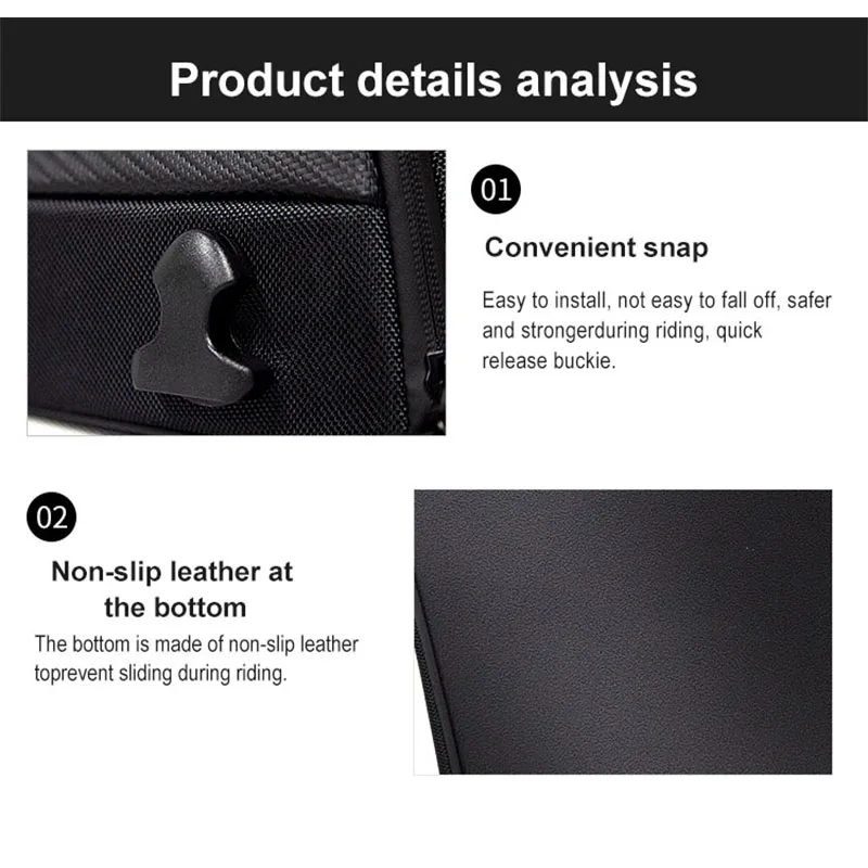 

High Quality Motorcycle Hard Shell Rear Seat Bag Locomotive Hard Shell Storage Bag Racing Backpack Waterproof Equipment