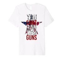 you cant ban these guns premium fitted t shirt