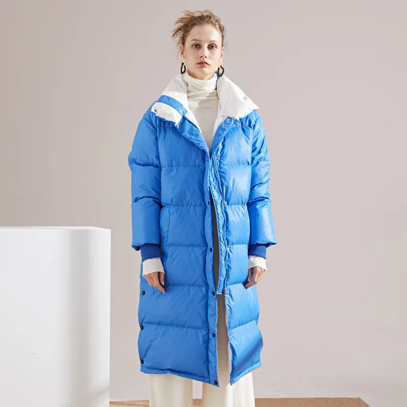 

2020 Autumn Winter Down Coat Women Plus Size Fashion Cotton Jacket Long Parkas Thick Warm Jackets Female Ladies Overcoat Clothes