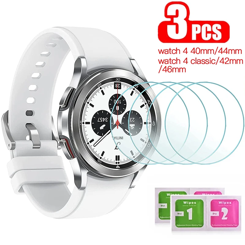 

Protective Tempered Glass For Samsung Galaxy Active 4 40mm 44mm Screen Protector Film For Galaxy Watch 4 Classic 42mm 46mm