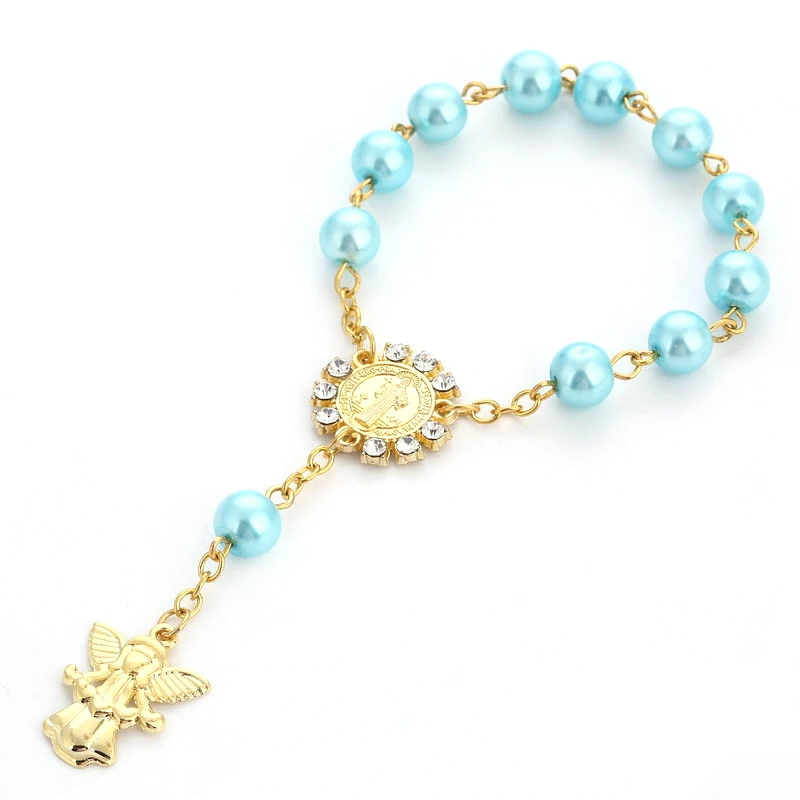 10 шт. детей Ванна пользу для крещения браслет Ангел детский душ девочек и