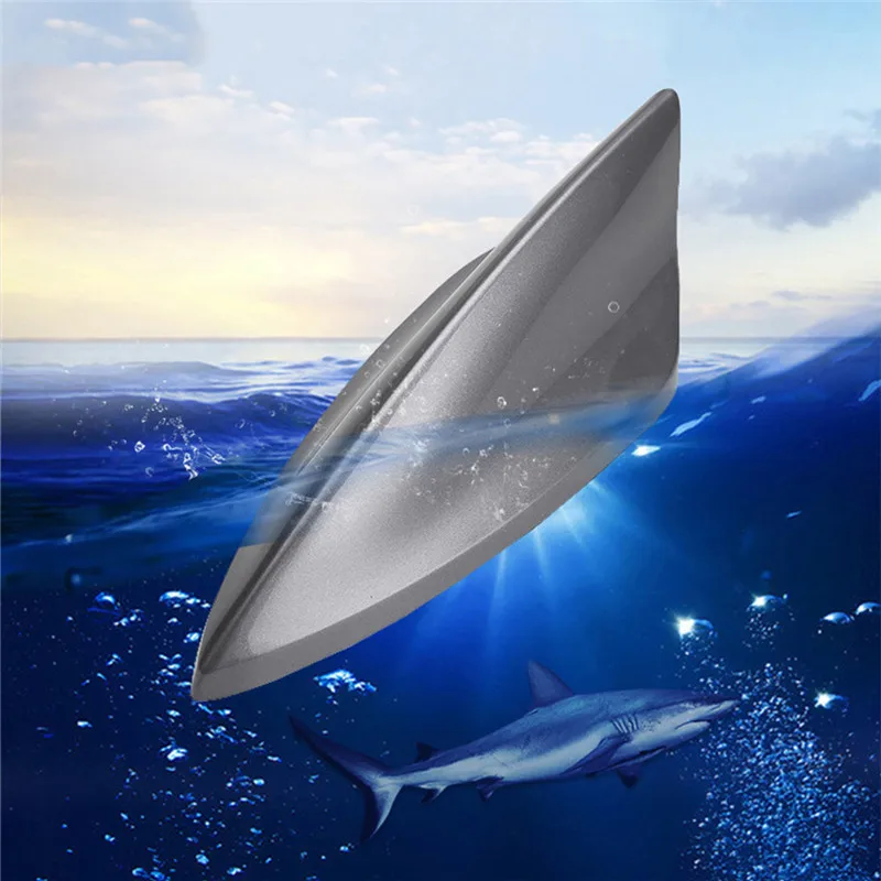 

Upgraded Signal Universal Car Shark Fin Antenna Auto Roof FM/AM Radio Aerial Replacement for BMW/Honda/Toyota/Hyundai/Kia/etc