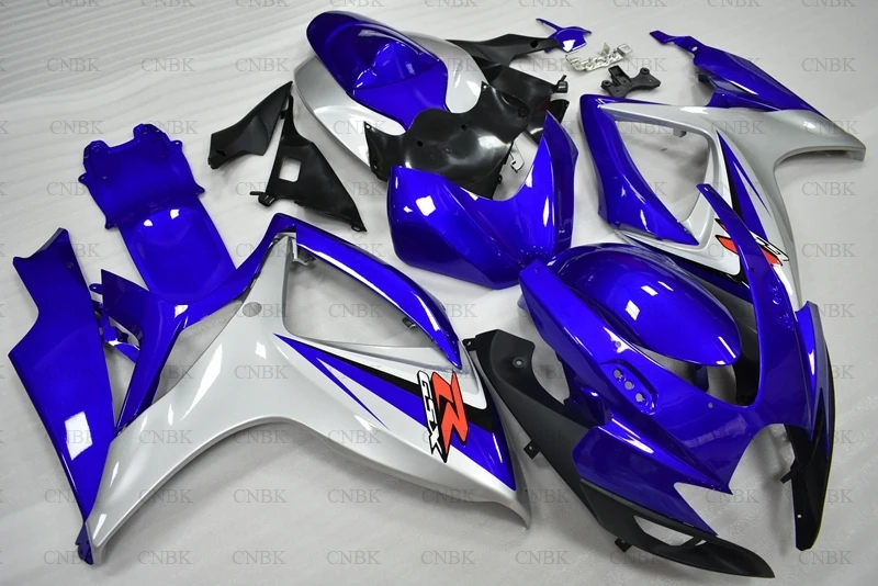 Обтекатель для Suzuki GSXR750 07 Обтекатели 2006 GSXR 600 наборы тела 2007 K6 синий белый