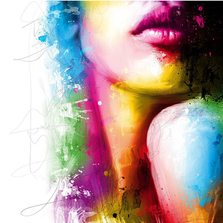 Полноразмерная 5D алмазная живопись сделай сам красивая леди 3D Алмазная круглые