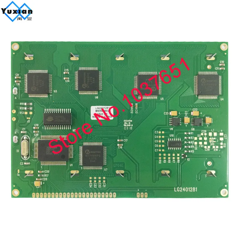 5,1 дюймов 240X128 Графический ЖК-дисплей модуль T6963C RA6963 синий белый хорошее качество LG2401281BMDWH6V