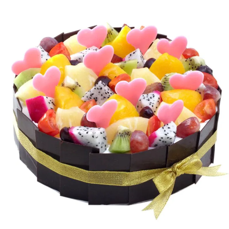 

Romantic Heart Rose Silicone Fondant Mold DIY Colorful Sweet Heart Chocolate Candy Paste Cake Decorating Tool Mold