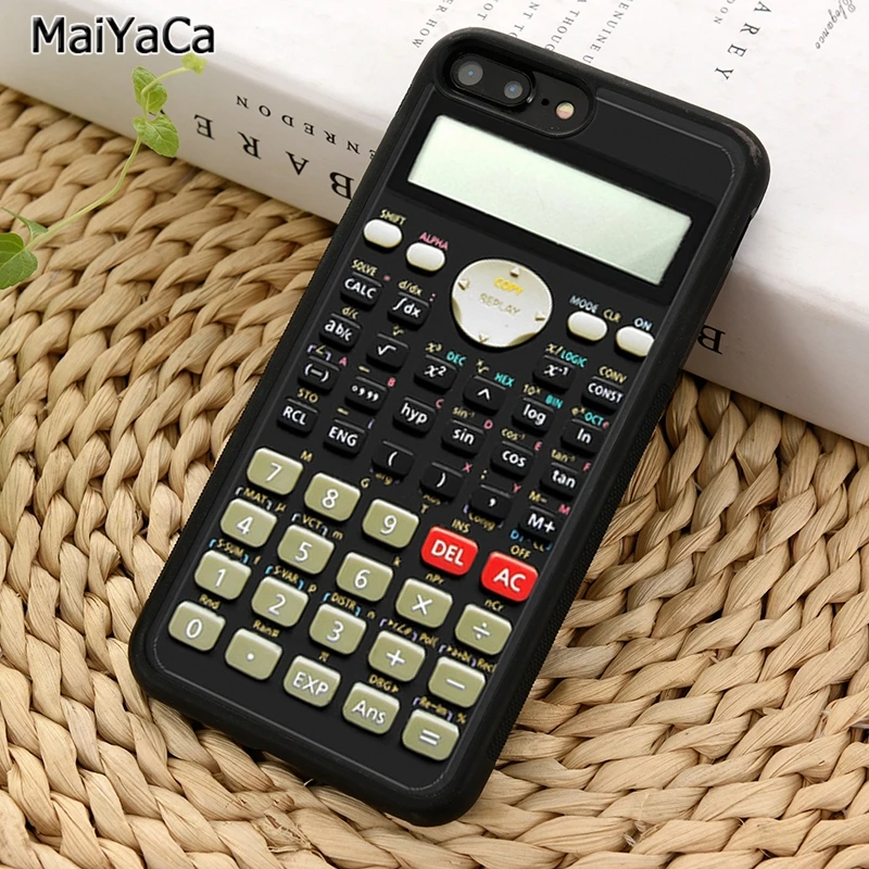 Чехол для телефона MaiYaCa в стиле ретро с научным калькулятором iPhone 5 6S 7 8 plus 11 12 Pro X XR