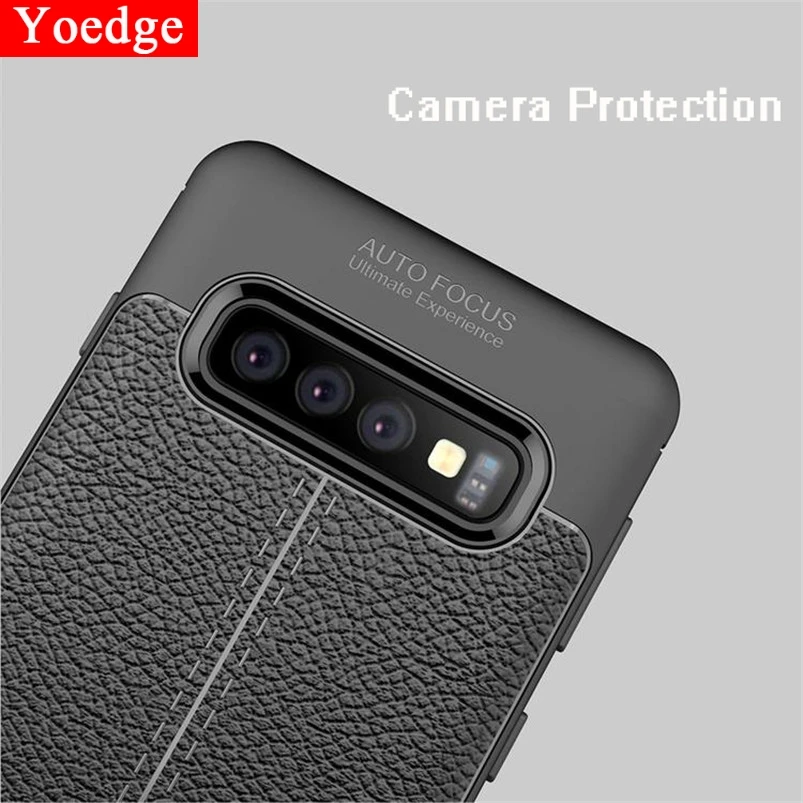 Мягкий ТПУ чехол с текстурой личи кожаный чехол для samsung Galaxy S10 S10E S8 S9 плюс M10 M20 M30 M40 A10 A20 A20E A30 A40 A50 A60 A70 чехол Funda