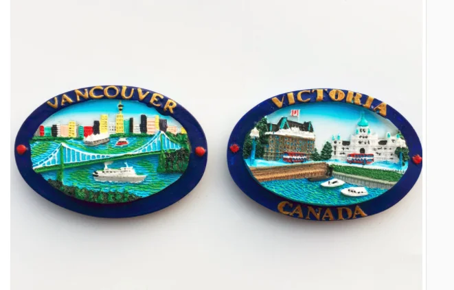 Ванкувер Канада Lions' ворота мост магнит на холодильник 3D магнитные наклейки