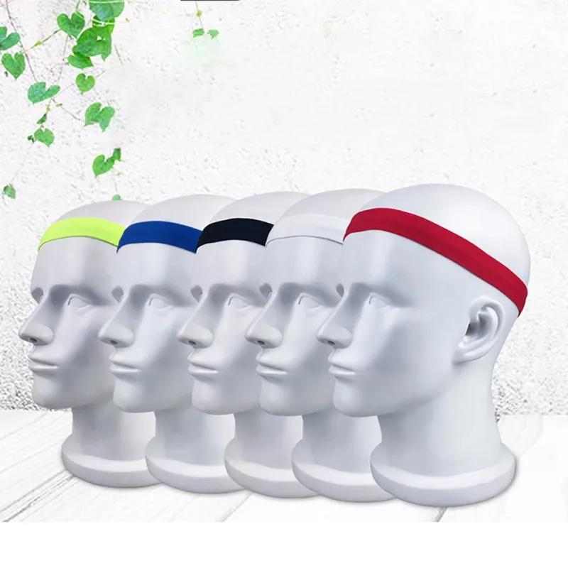

Outdoor Sport Hairband Women Men Yoga Hair Bands Sports Headband Anti-slip Elastic Sweatband Yoga Running Biking Headscarf