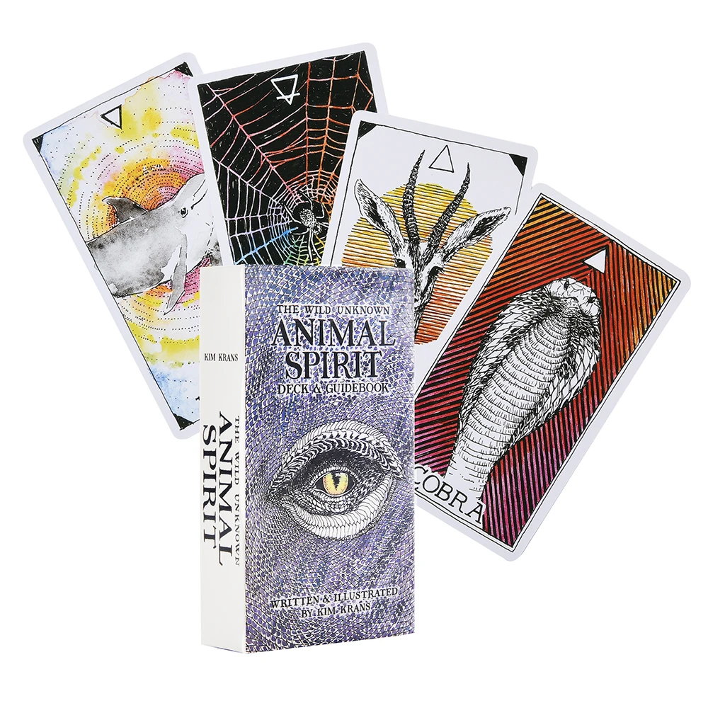

The Wild Unknown Animal Spirit Deck Tarot Oracle Cards Deck Tarot Card Reading Guide Kim Krans Divination